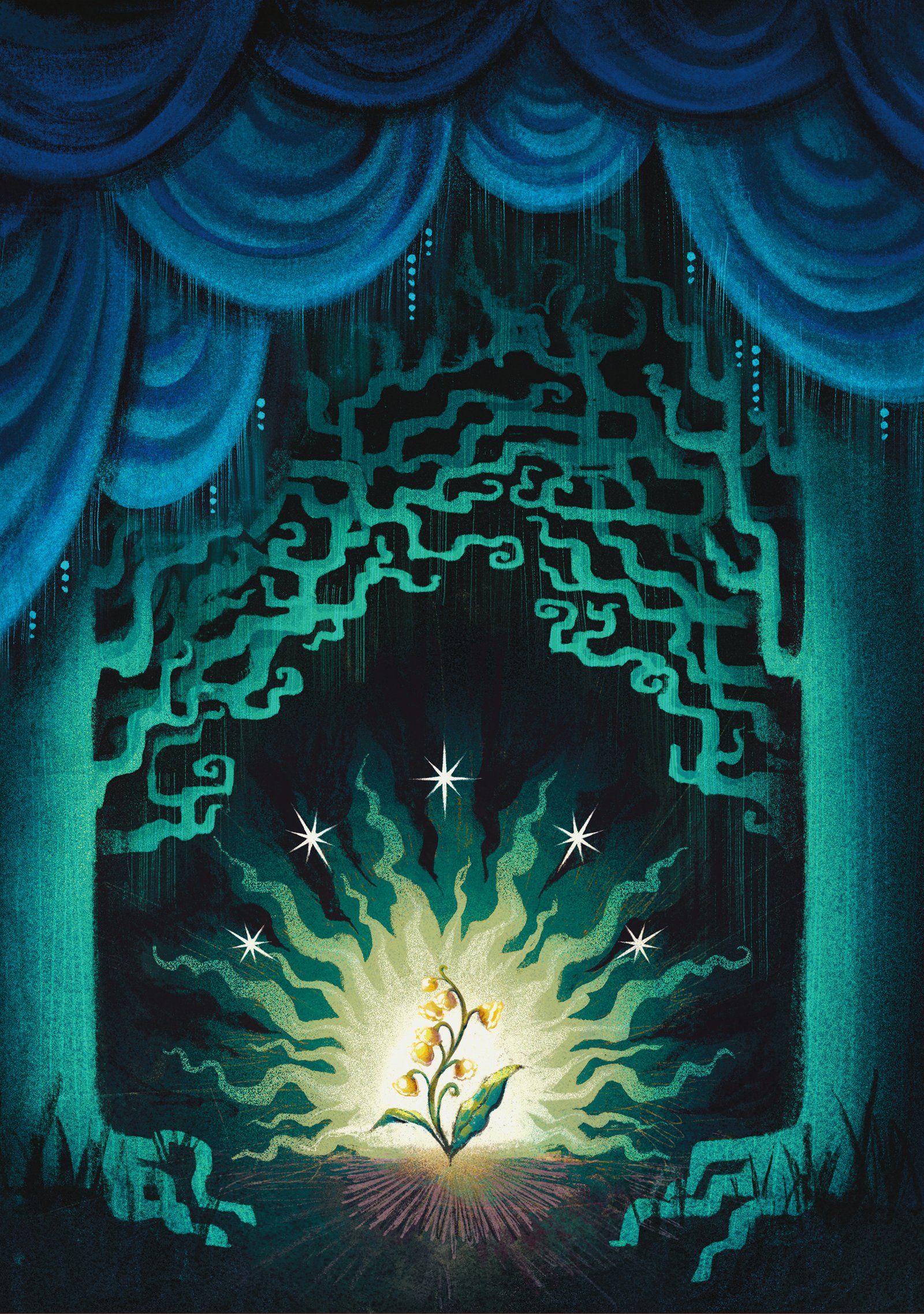 Featured artwork for the latest issue, Volume 2